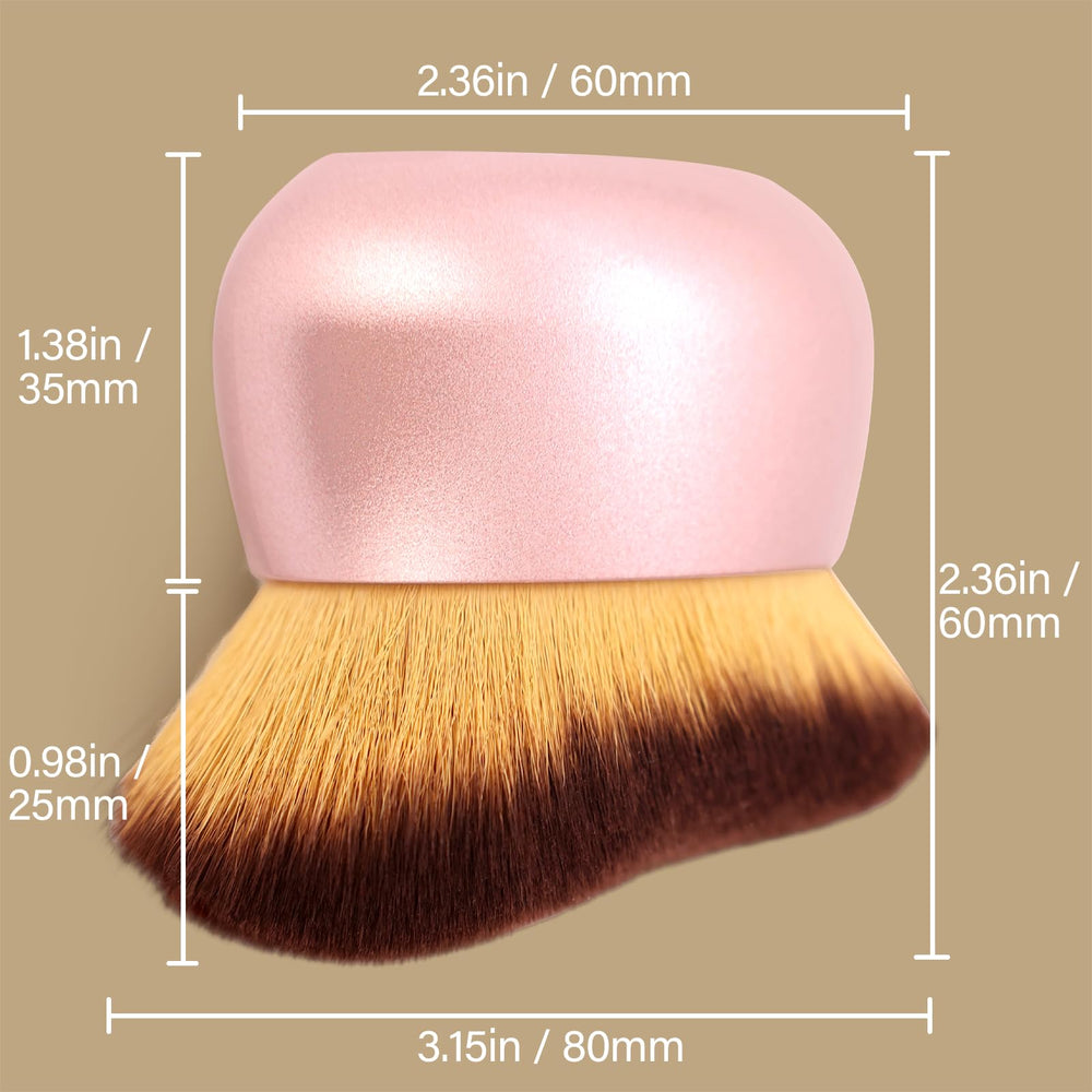 EOICCEOH body makeup brush with soft bristles for smooth blending on skin