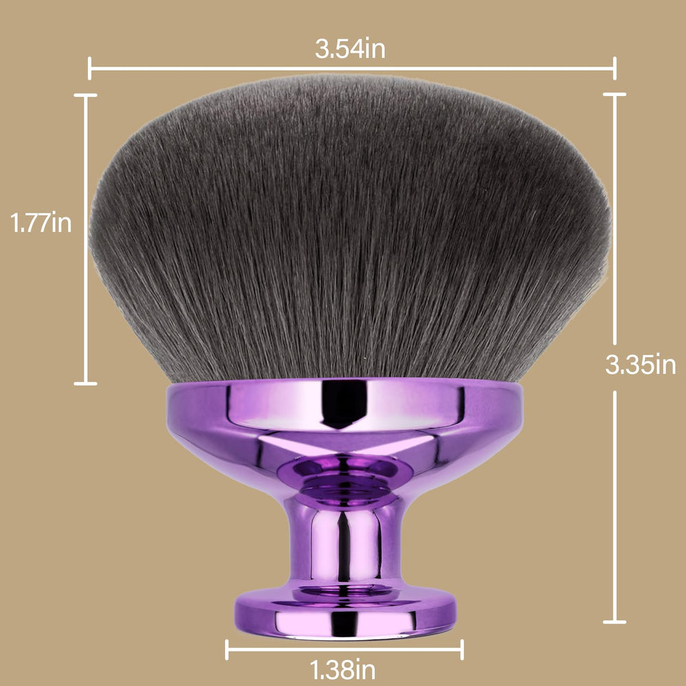 Suitable for wet and dry use on face and body makeup.