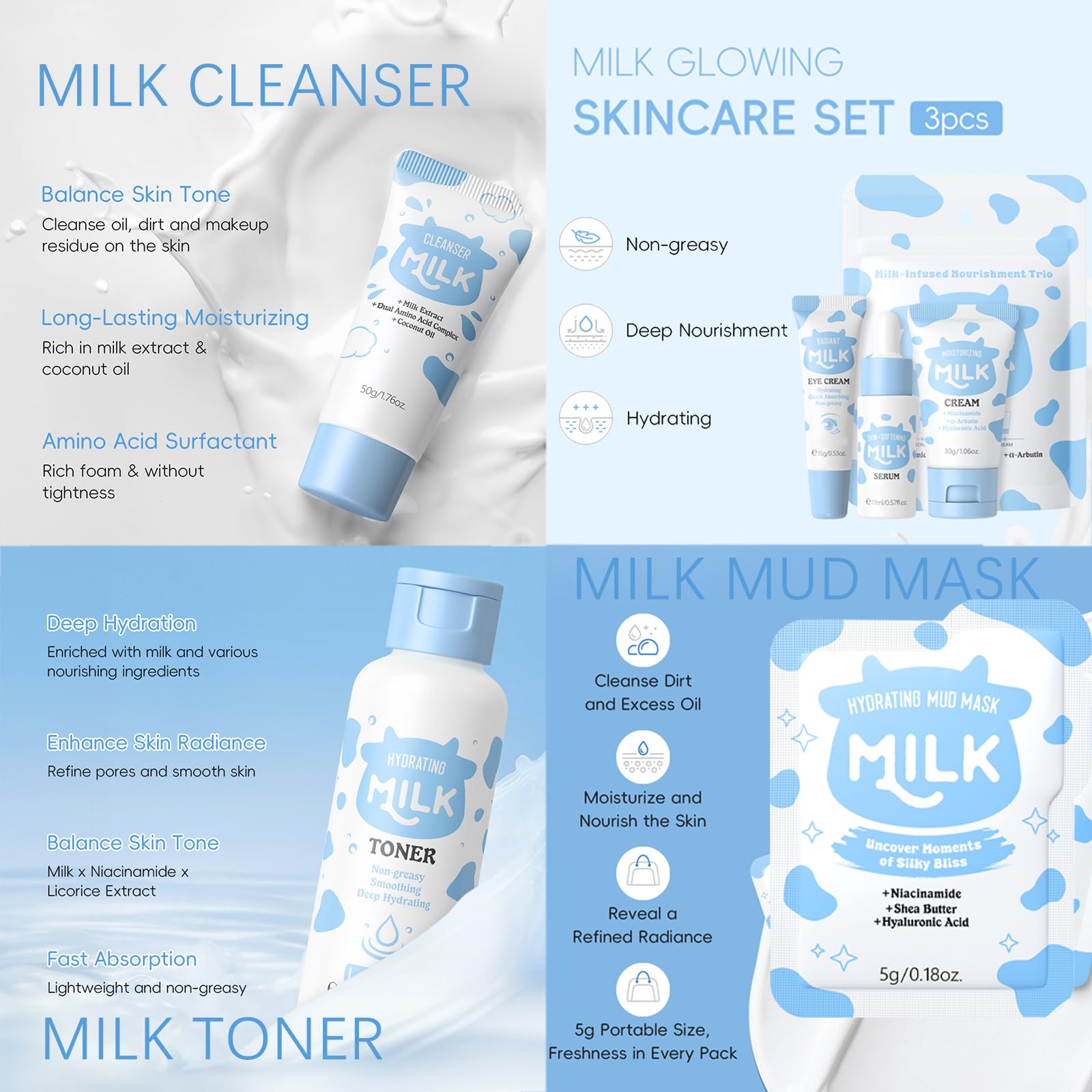 EONFAVE cleanser close-up highlighting gentle, non-irritating formula for young skin.