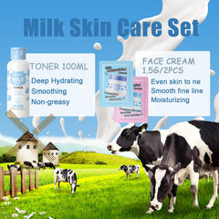 EONFAVE Milk Toner — prepping skin with balanced hydration