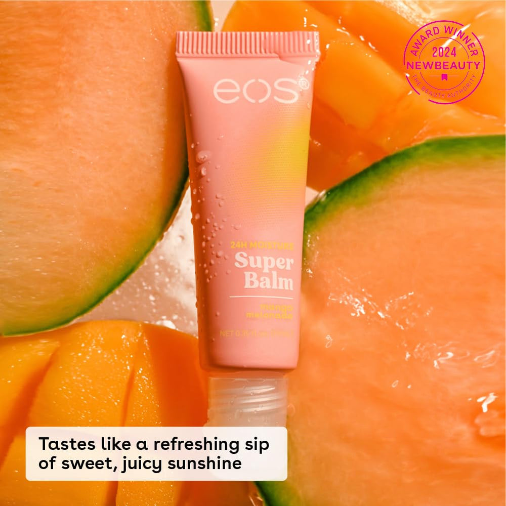 aplicación diaria de eos, día y noche, para cuidado suave de los labios