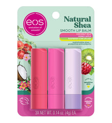 EOS bálsamo labial Manzana Miel para hidratación suave.