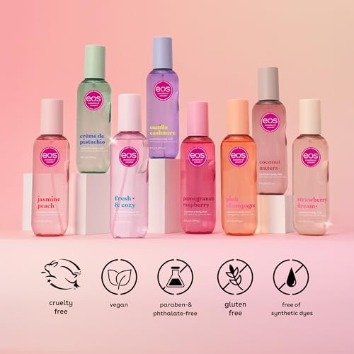 Clothes and bedding refreshed with subtle EOS fragrance
