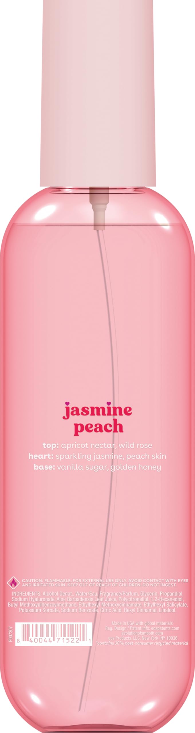 EOS Cashmere Body Mist suitable for layering with other scents.