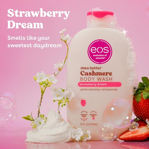 Espuma cremosa EOS Cashmere para una limpieza suave y confortable.