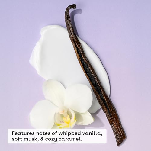 eos Cashmere Skin Collection: envase y diseño vainilla cashmere para una experiencia lujosa.