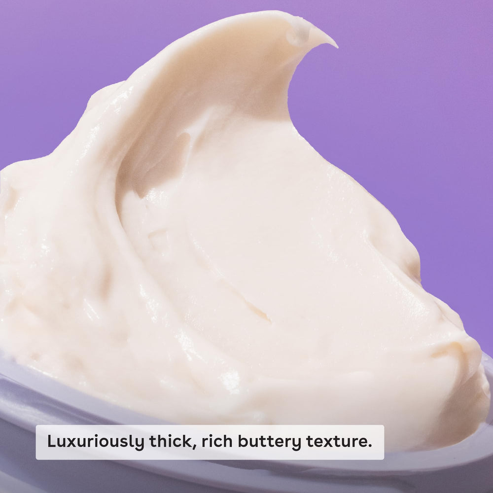La manteca de eos Cashmere Whipped Oil Butter fortalece la barrera de la piel.