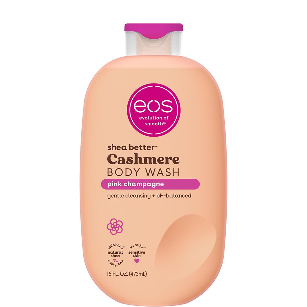 EOS Champán Rosado: ducha con espuma cremosa para piel suave.