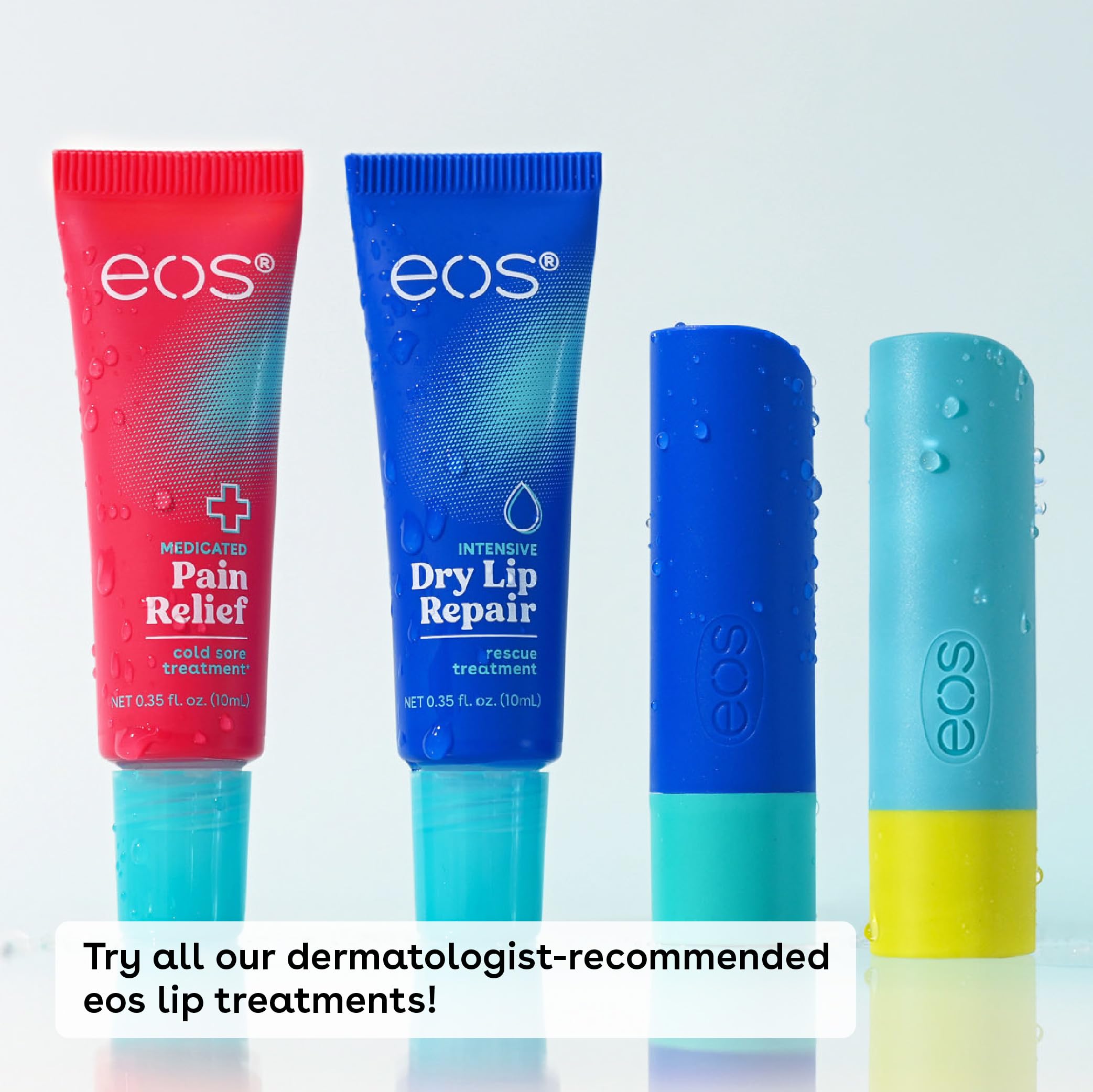 eos Hero Lip Repair glide-on application for instant comfort