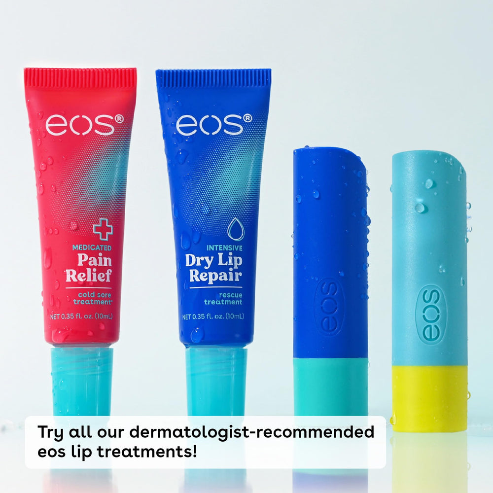 eos Hero Lip Repair glide-on application for instant comfort