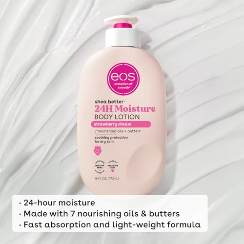 EOS Loción corporal, absorción rápida y acabado sin grasa