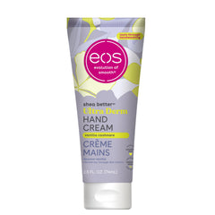 eos Shea Better Hand Cream Vanilla Cashmere bottle shows instant hydration