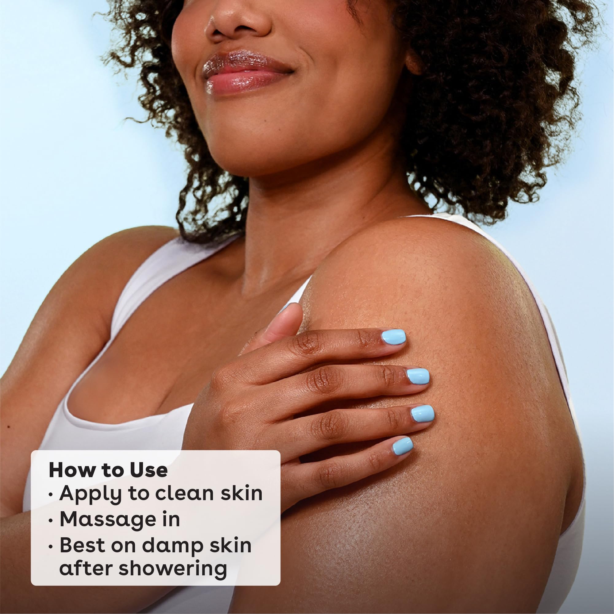 Loción eos Shea Better Skin: manteca de karité y aceite para nutrición.