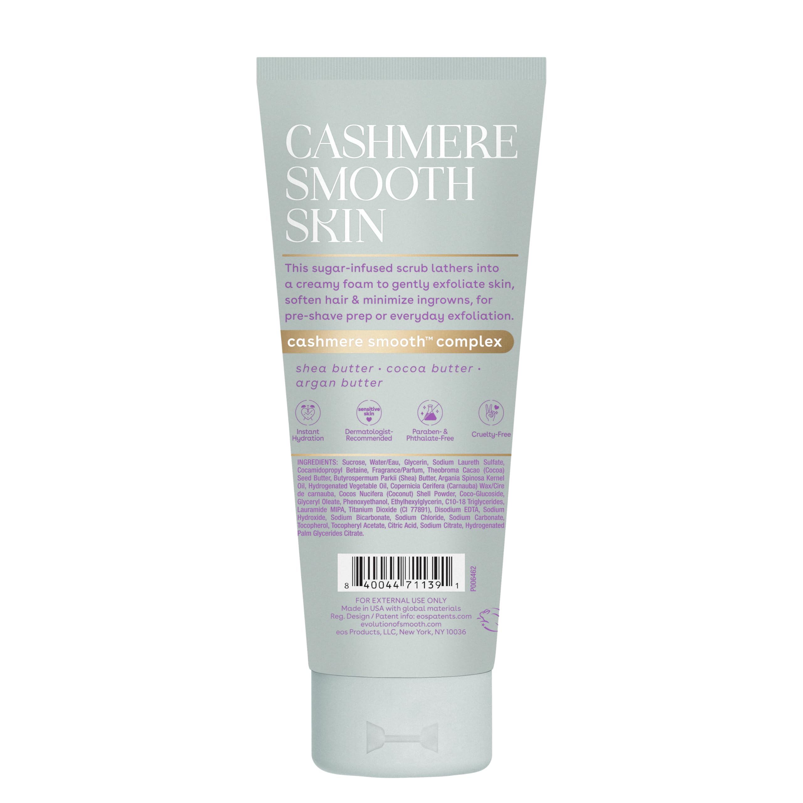 Fragancia Vanilla Cashmere ofrece aroma suave durante el cuidado