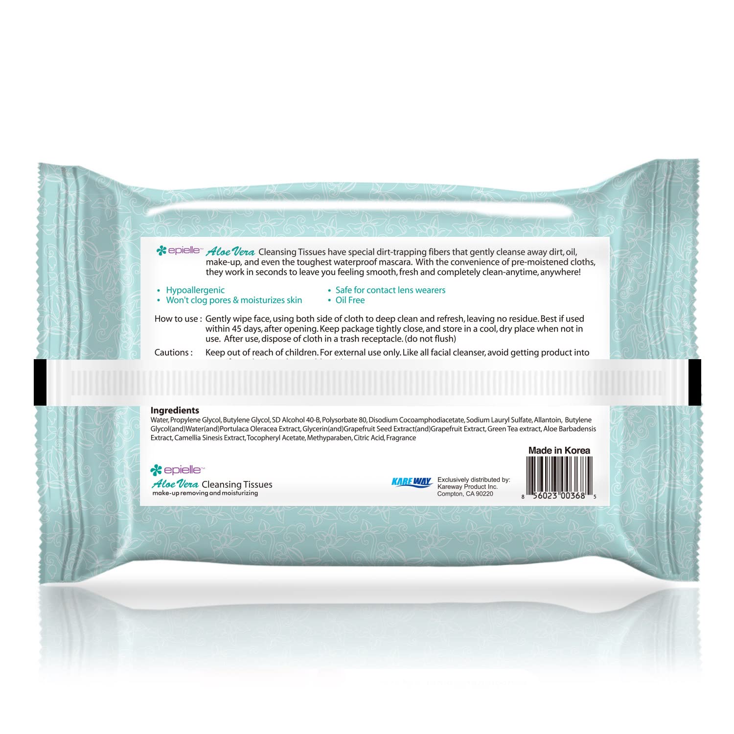 Epielle apto para lentes de contacto, desmaquilla sin irritar ojos