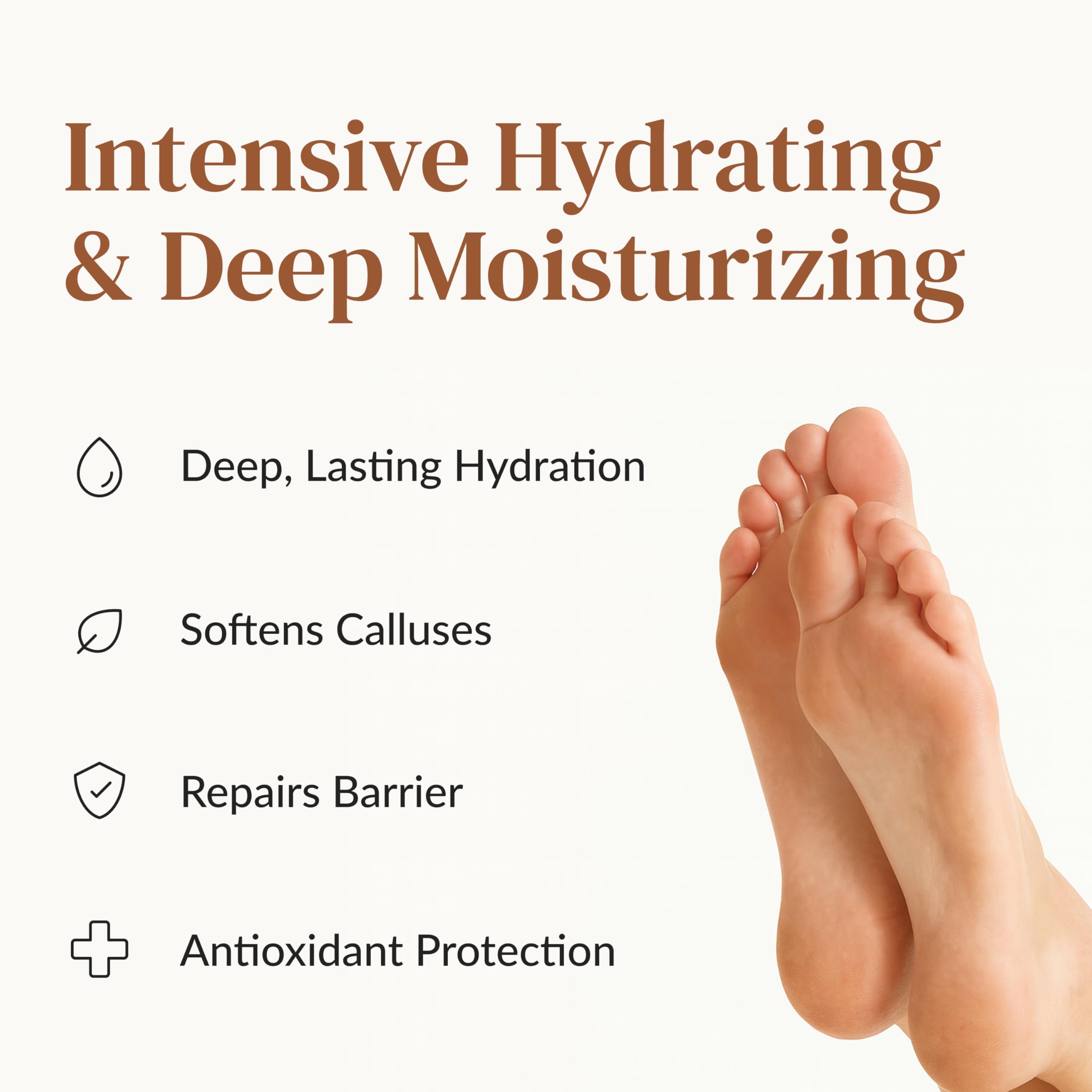 Epielle hand mask worn with gloves demonstrates targeted nourishment during use