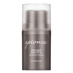 Epionce Daily Shield tinted SPF 50 bottle for daily sun protection