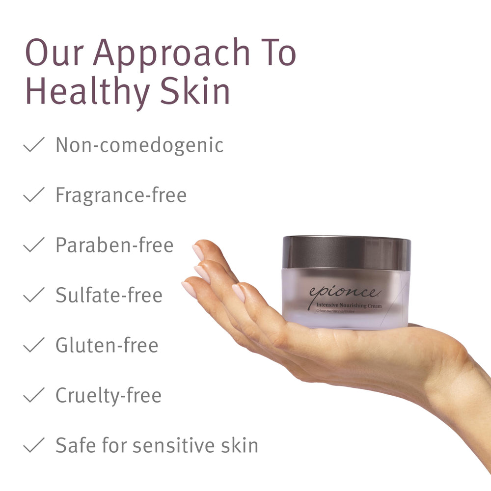 Epionce Intensive Nourishing Cream skin radiance promotes smoother texture and hydration.