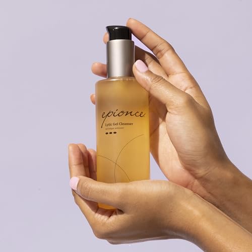 Dermatologist-formulated Epionce Lytic Gel Cleanser for daily use