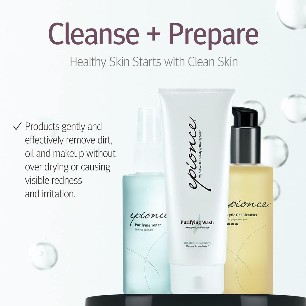 Willow Bark ingredient featured for balanced-looking skin with Epionce toner.