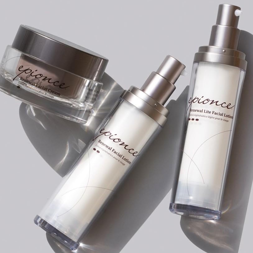 Epionce Renewal Facial Lotion with sunscreen pairing visual