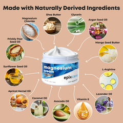 EpixCare Crema de Magnesio: textura nutritiva que hidrata la piel
