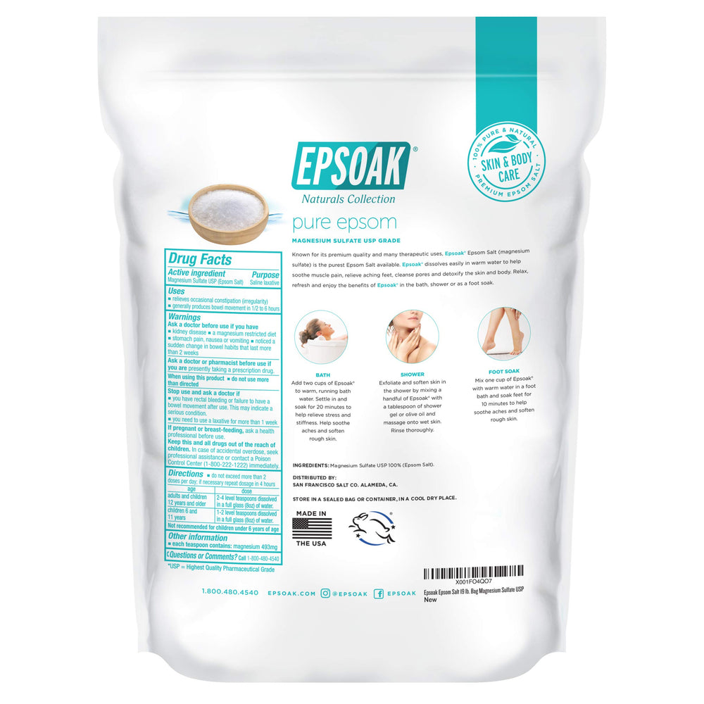 Epsoak-made in USA bath salt, premium quality and American craftsmanship.