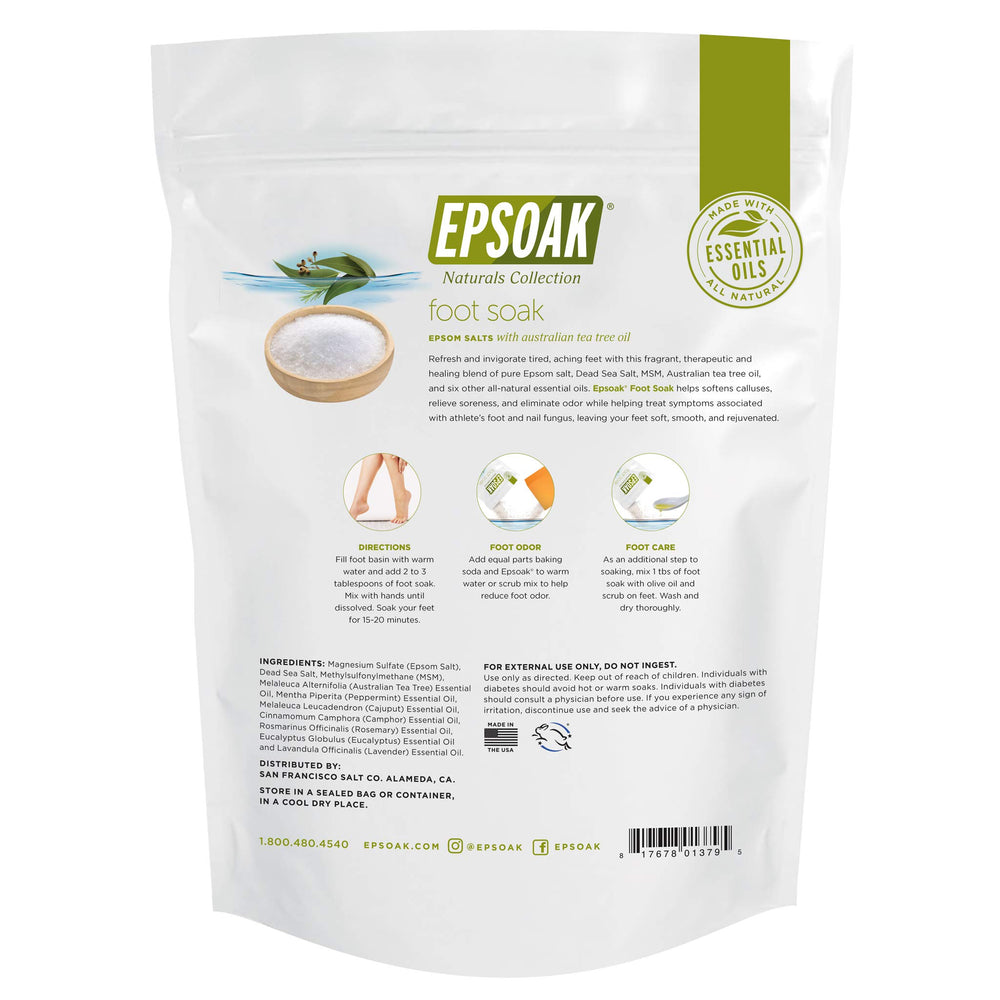 Sal de Dead Sea Minera aporta minerales para pies suaves.