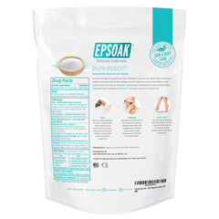 Epsoak USP-grade magnesium sulfate for quick-dissolving bath soaks.