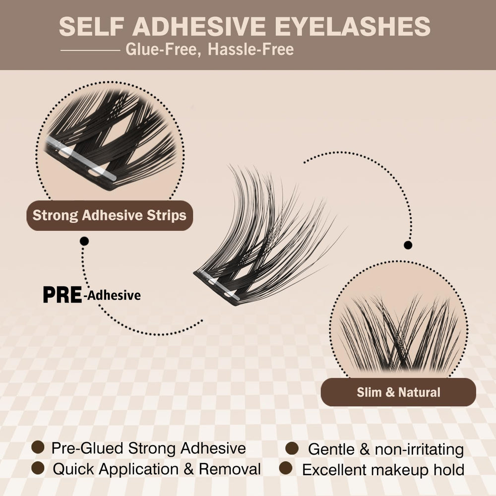 EPUDY FIHSALA C-Curl lashes 10-16mm create a natural slender curl.