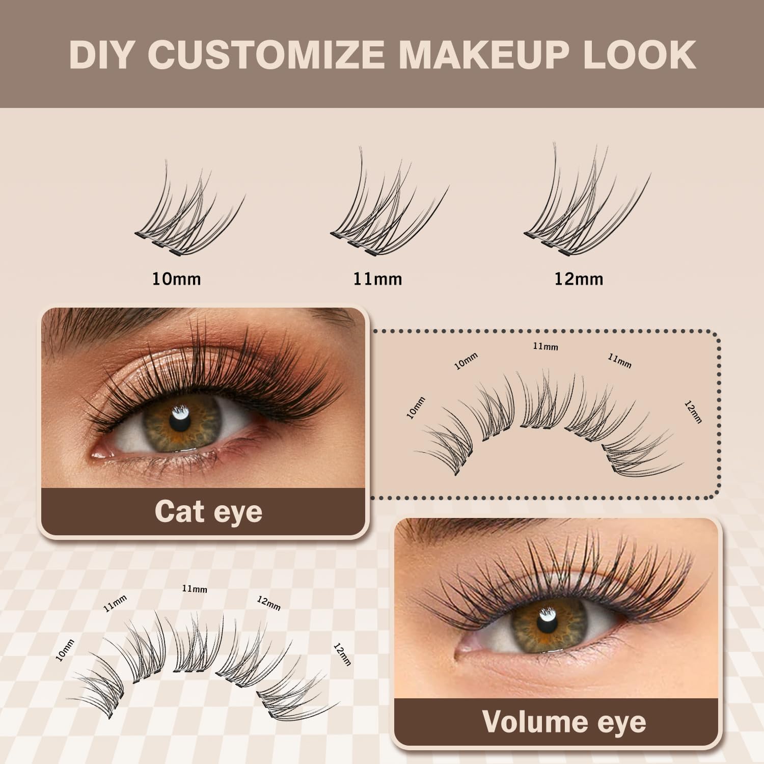 EPUDY FIHSALA natural wispy effect for daily wear.