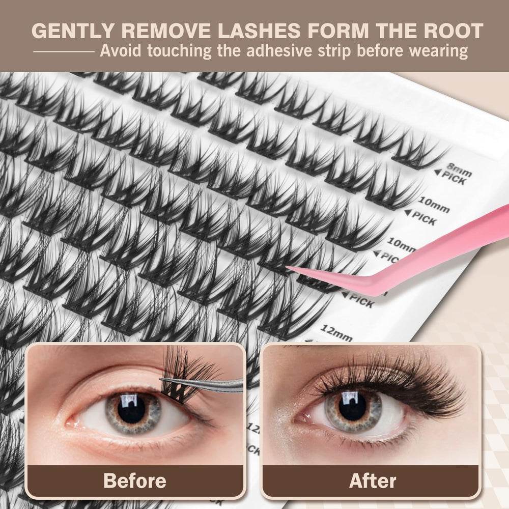 EPUDY FIHSALA self-adhesive strip simplifies quick, glue-free application.
