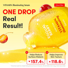 EQQUALBERRY suero con niacinamida 4% y arbutina para tono más uniforme.