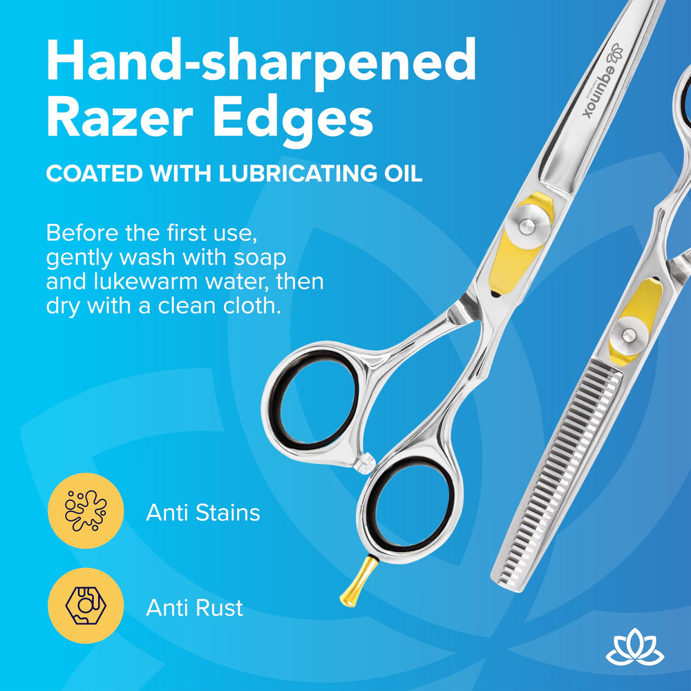 Equinox Razor Edge tension adjustment enables a personalized cutting feel.