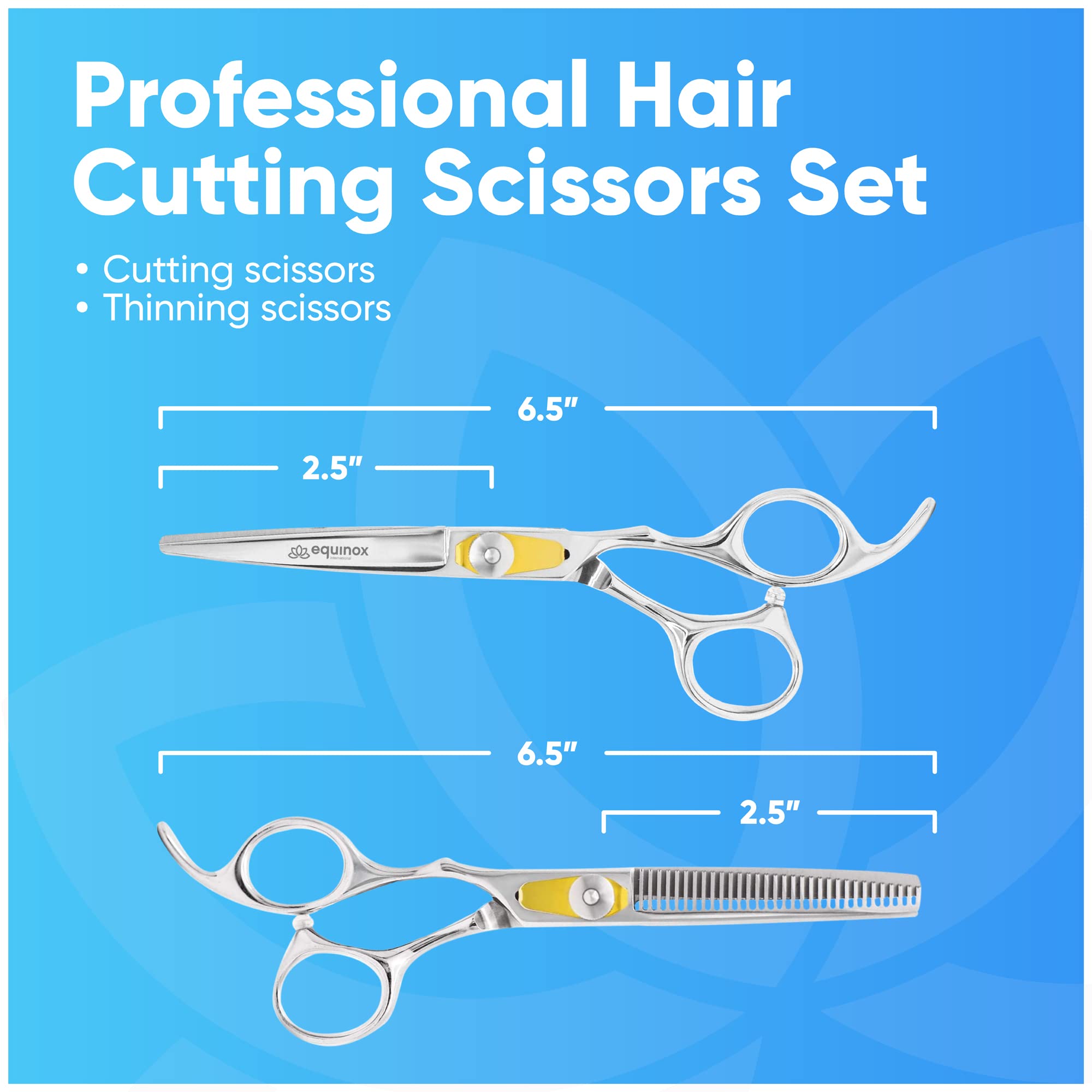 Equinox Razor Edge ergonomic handle for comfortable, controlled styling sessions.