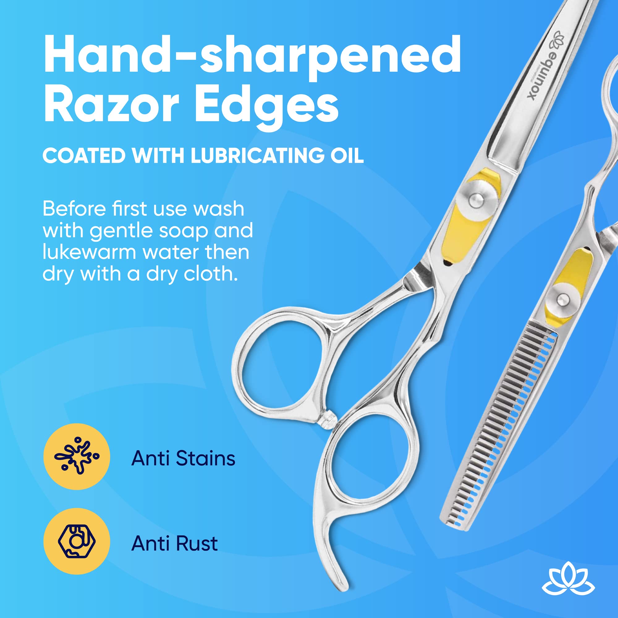 Equinox Razor Edge lightweight 3.5-oz design for effortless maneuverability.