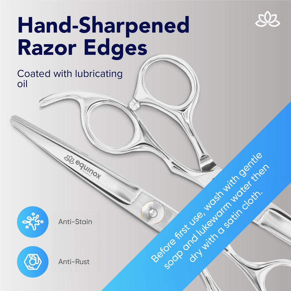 Equinox stainless steel design helps mess-free cutting and quick cleanup after styling