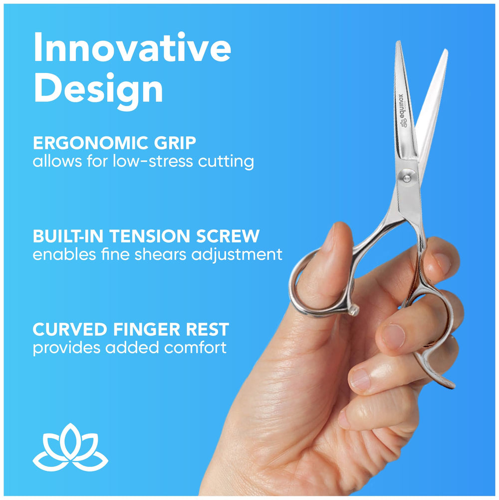 Equinox 6.5-inch shears suit both men and women for versatile cutting tasks