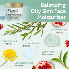 Era Organics crema arbol de te - ingredientes clave para piel equilibrada.