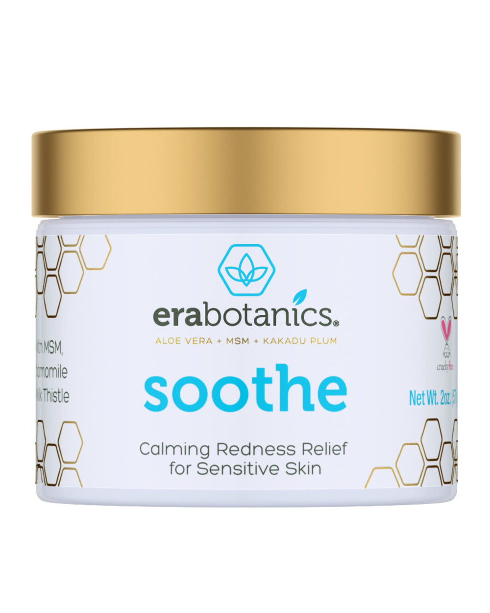 Era Organics crema calma-rojeces rostro: alivio suave para piel sensible