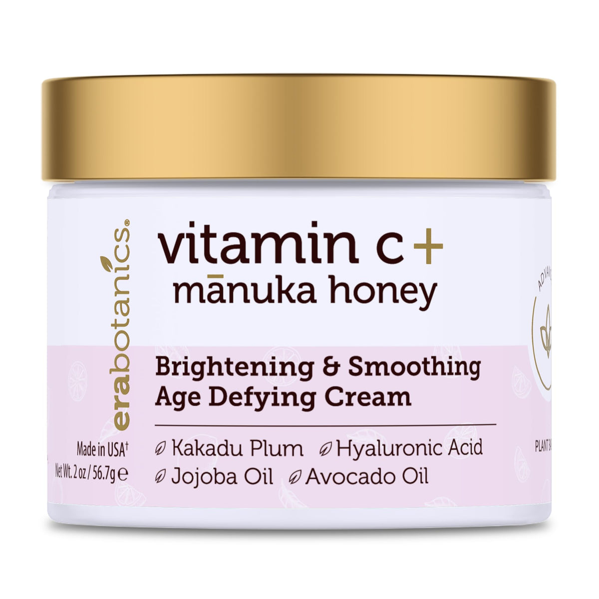 Era Organics Crema Vitamina C frente: luminosidad suave y tono uniforme