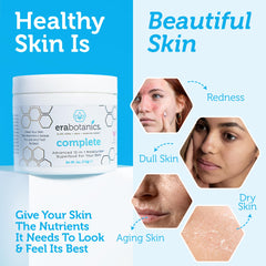 Era Organics Manuka Honey Face Cream applied to hands for moisture