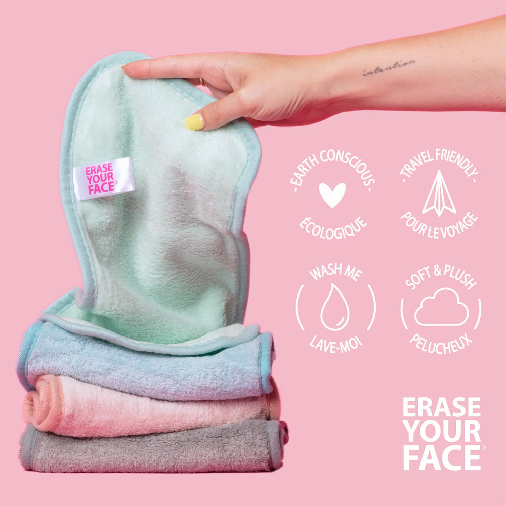 Doble cara ERASE YOUR FACE para exfoliar y limpiar.