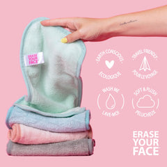 Doble cara ERASE YOUR FACE para exfoliar y limpiar.