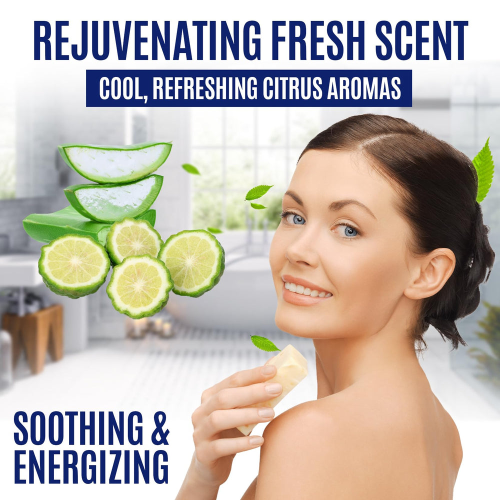 Aroma cítrico vigorizante de Erbaid con aloe y bergamota.