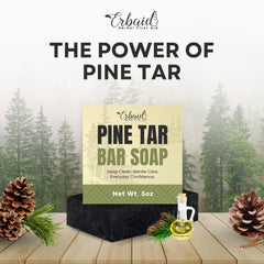 Erbaid Jabón de Pino Tar Ingredientes: avena coloidal para exfoliar suavemente
