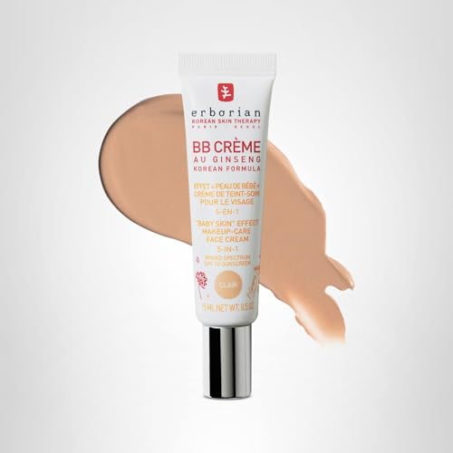 Erborian BB Cream baby skin look with buildable coverage