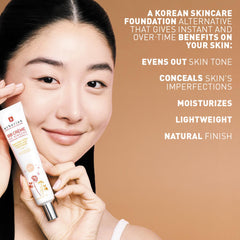 Erborian BB Cream clair swatches reveal fair shade blendability on skin