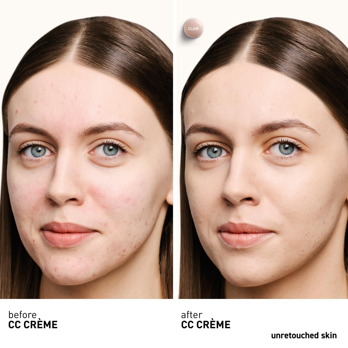 Erborian CC Cream Clair swirls to reveal an even tone and luminous finish.