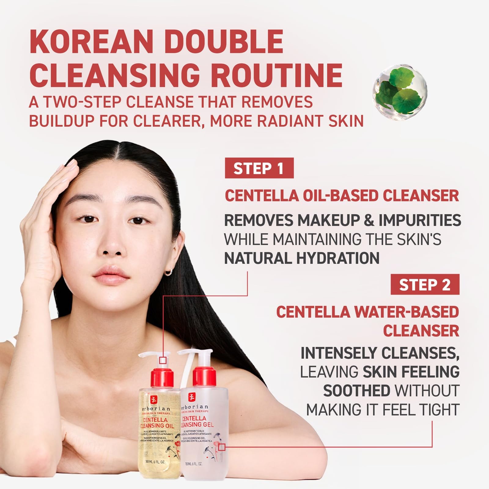 Erborian Centella Cleansing Oil reflects Korean skincare heritage in a daily ritual.